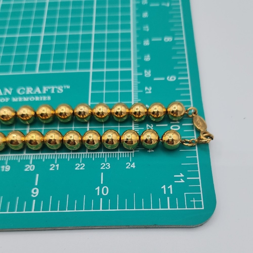 Napier Gold Beaded 20" Necklace - Picture 9 of 11